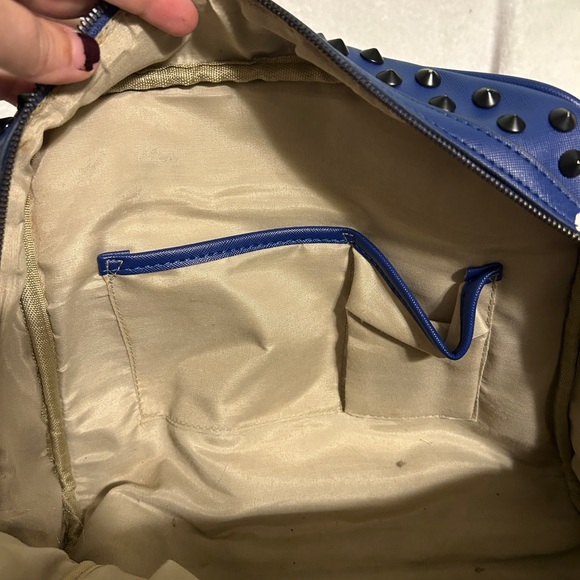 Blue Steve Madden Studded Bag - Picture 10 of 12